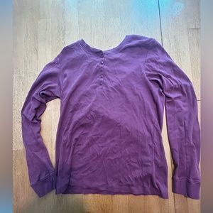 LL bean tall woman’s PJ shirt